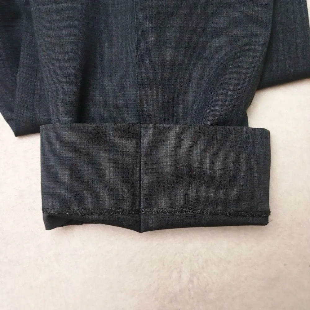 Brooks Brothers Pants Men 34x34 Gray Fitzgerald 1818 Slim Wool Mohair Dress Suit